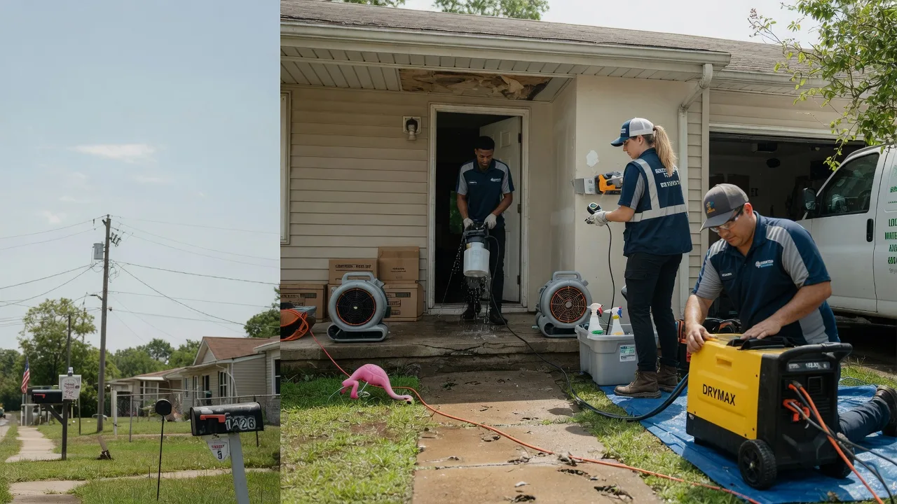 Storm Damage Water Removal in Woodburn, KY near me